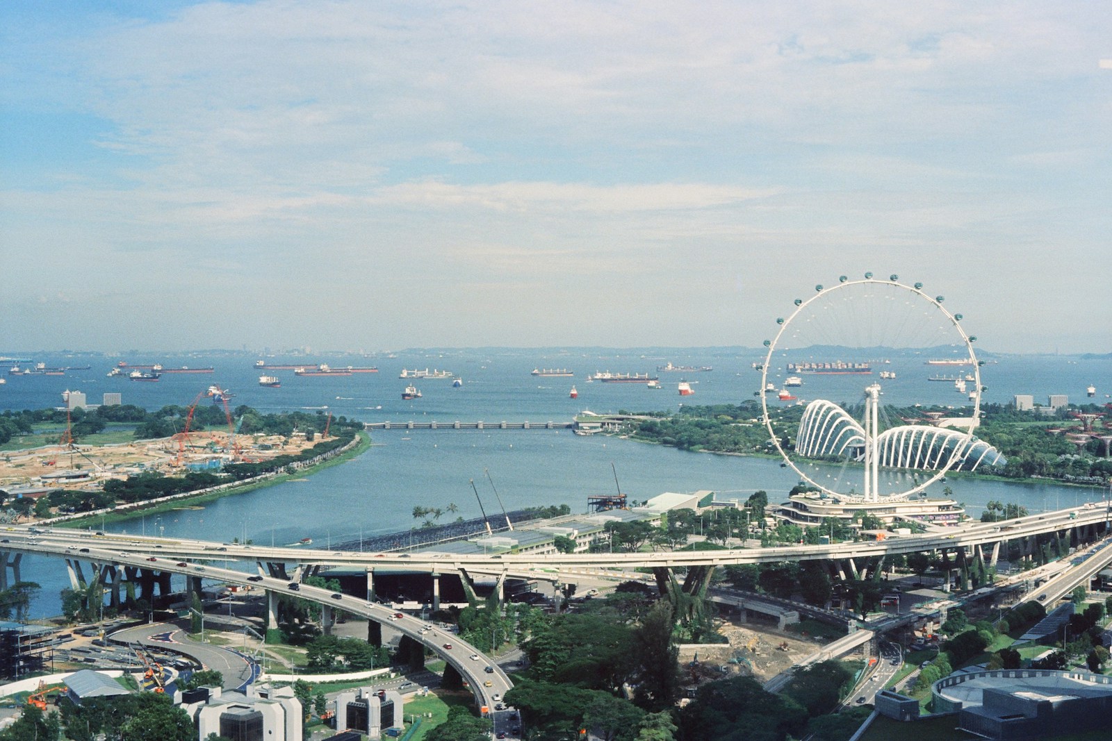 Singapore office tower exterior